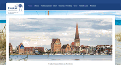 Desktop Screenshot of immobilienrostock.com